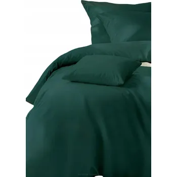 Povlečení POVLEČENÍ BAVLNA SATÉN 160x200 CM + 2 POVLEČENÍ NA POLŠTÁŘ 70x80 CM SOUPRAVA ZELENÁ
