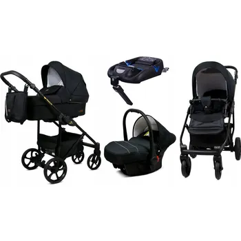 Kočárek Kočárek 4v1 BabyLux TRAILUX ALU - sportovní kočárek, hluboká korba, autosedačka ISOFIX