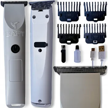 Holicí strojek HOLICÍ STROJEK NA HOLENÍ HLAVY, STROJEK NA VLASY, VOUSY A TĚLO, ELEKTRICKÝ, SADA