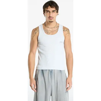 Pánské tílko Tílko Off-White Off Bookish Rib Tank Grey Melange/ Black L