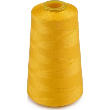 Nit Polyesterové nitě pro overlocky i klasické šití návin 3000 yards PES 40S/2 Varianta: 11 (385) žlutá, Balení: 1 ks