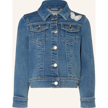Dámský blejzr S.Oliver Red Dívčí Džínová Bunda, tmavě modrá, 116