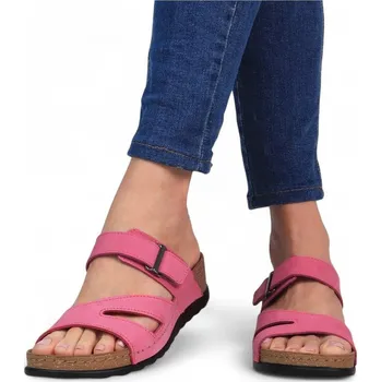 Dámská obuv DÁMSKÉ PANTOFLE BATZ ELBA RŮŽOVÁ PINK Barva: RŮŽOVÁ, Velikost: 37