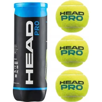 Tenisový míč Tenisové míčky Head Pro x 3