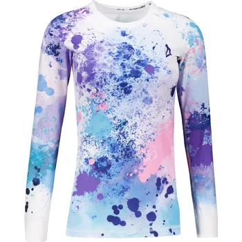 Dámské funkční termo triko s dlouhým rukávem premium ALTISPORT VOJ/ALW055TER01 FIALOVÁ-MODRÁ S