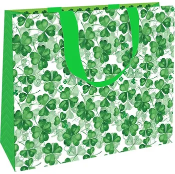 Dárková taška Dárková taška s ražbou velká Kouzlo čtyřlístku
