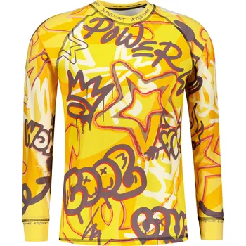 Pánské funkční termo triko s dlouhým rukávem premium ALTISPORT VOJ/ALM054TER01 ŽLUTÁ XXL