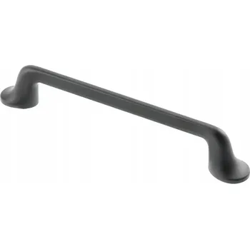 Nábytkové kování NÁBYTKOVÁ ÚCHYTKA FABRICIO 128 20M ČERNÁ MATNÁ