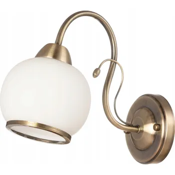 Nástěnné svítidlo Nástěnné svítidlo Ledigo bílé, zlaté E27 40 W