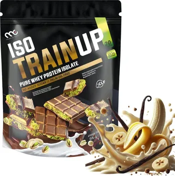 Protein MUSCLE CLINIC ISO TRAIN UP 600g Proteinový izolát 92g VANILKA-BANÁN