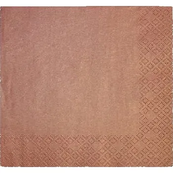 Papírový ubrousek SERVÍTKY 33X33CM MĚDĚNÉ POL-MAK