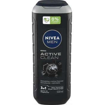 Tělová kosmetika Nivea Men Active clean sprchový gel