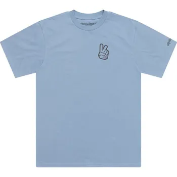 Oblečení a móda triko Troy Lee Designs Peace Out smoke blue M