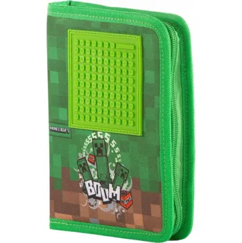 Penál PENÁL DO ŠKOLY POUZDRO NA TUŽKY PENÁL PRO DĚTI NA ZIP PROSTORNÝ