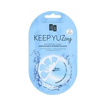 Pleťová maska AA Keep Yuzing Expresní hydratační a rozjasňující maska 7 ml
