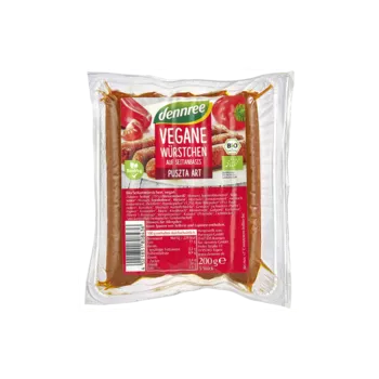 Omáčka Dennree Seitan klobásky Puszta 200 g bio BIO VEGAN Množství: 1 ks