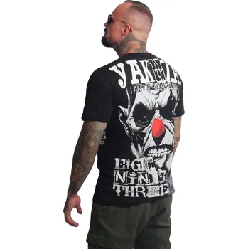 Pánská móda SLEVA Pánské tričko Aint No Clown Regular T-Shirt BLACK VELIKOST XL SLEVA