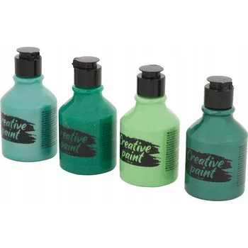 Vodová barva Akrylové barvy Avec kreativní sada 4 x 150 ml, mix barev