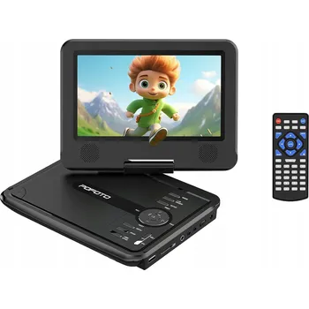 Zabezpečení domácnosti Przenośny odtwarzacz DVD s LCD DVBT televizním tunerem 7" palců, 2000mAh