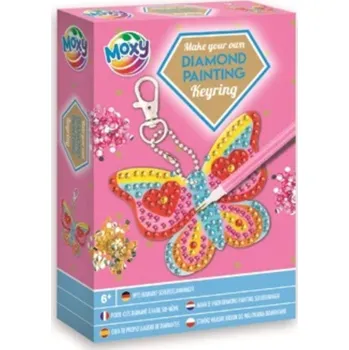 Puzzle GRAFIX Diamantové malování Přívěsek Motýl