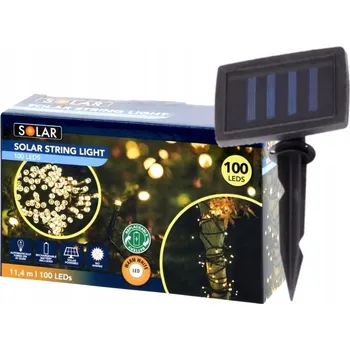 Venkovní osvětlení Girlanda Zd trading 1150 cm solární