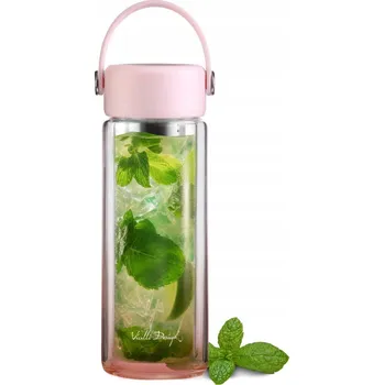 TERMOSKA S DVOJITOU STĚNOU FUORI RŮŽOVÁ VIALLI DESIGN 350 ML