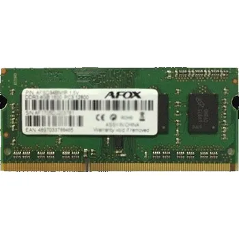 Operační paměť Paměť RAM DDR3 AFOX AFSD38BK1P 8 GB