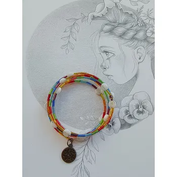 Náramek Emada Náramek, 2023, paměťový drát, Anabell, 1 ks