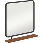 Nástěnné zrcadlo 55 x 55,5 cm | černé