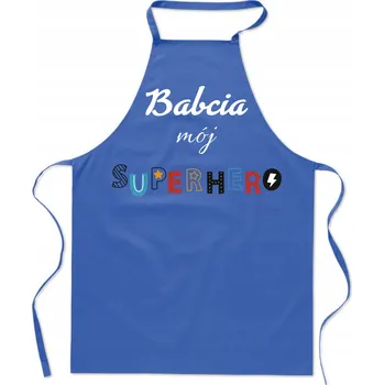 Kuchyňská zástěra Kuchyňská zástěra Dárek od vnoučat pro babičku - Babička můj Superhrdina