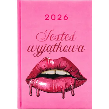 Kalendář Knižkový kalendář 2026 A5 FunnyCase růžový