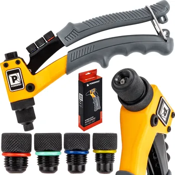 Nýtovací pistole RUČNÍ NÝTOVAČKA NA NÝTY 200mm / 2,4-4,8mm PM-NIR-200T