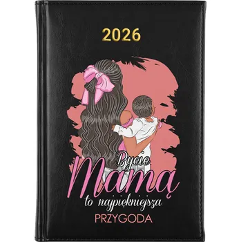 Kalendář Knižní kalendář 2026 A5 FunnyCase černý