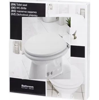 Sedátko na WC CARDSPLITTER MDF bílé MDF