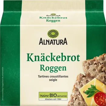 Trvanlivě pečivo Alnatura BIO Knäckebrot z celozrnné žitné mouky