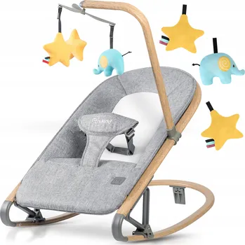 Obraz LEHÁTKO HOUPAČKA S HRAČKAMI NK-53 NUKIDO - ŠEDÁ