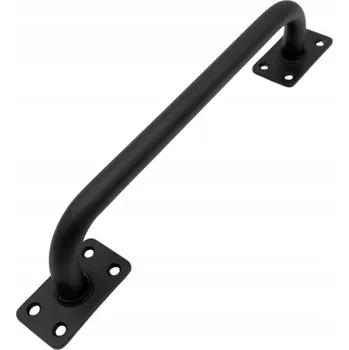 Nábytkové kování Držák na dveře Mimet 16 cm černý