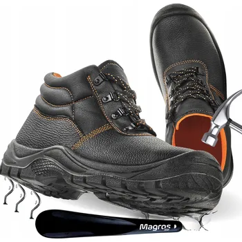 Pracovní obuv Pracovní Bezpečnostní Obuv Kotníková s Ocelovou Špičkou VM FOOTWEAR UMAG S3 Velikost 37