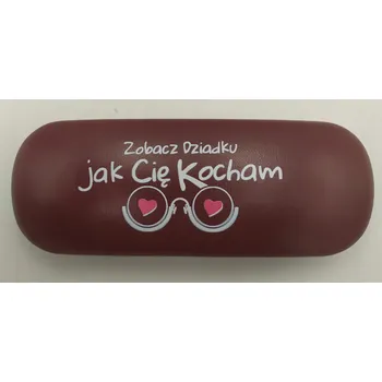 Pouzdro na brýle Den Dědečka Pouzdro na brýle s potiskem brýle Super DĚDA Dědeček