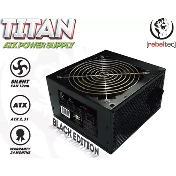 Počítačový zdroj Univerzální počítačový zdroj ATX 2.31 REBELTEC Titan 500W