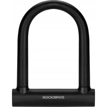 Zámek na kolo Zámek na kolo Rockbros RKS610-BK U-lock - černý