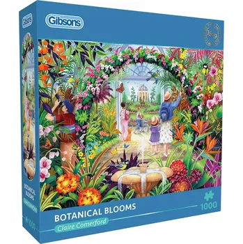 Puzzle Puzzle Květiny v botanické zahradě 1000 dílků GIBSONS