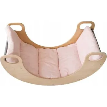 Dětská houpačka Dřevěná houpačka deka Montessori Moon