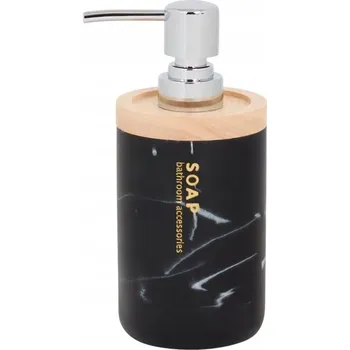 Dávkovač mýdla na ruce Cardsplitter 350 ml černý, stojací