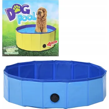 Obraz SKLÁDACÍ ZAHRADNÍ BAZÉN PRO PSA ZVÍŘATA 80x30