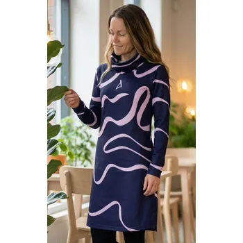 Dámská móda Dámská prodloužená mikina premium ALTISPORT VOJ/ALW088MI06 FIALOVÁ S