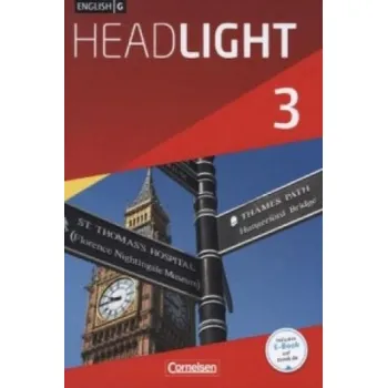 Učebnice English G Headlight - Allgemeine Ausgabe - Band 3: 7. Schuljahr: Schulbuch - Festeinband – Susan Abbey,Frank Donoghue,Wolfgang Biederstädt,Frank Donoghue (DE)