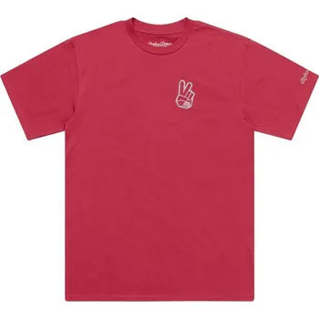 Oblečení a móda triko Troy Lee Designs Peace Out smoke fuchsia L