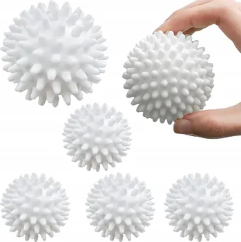 Koule do sušičky Kuličky do praní proti žmolkům, změkčující, multifunkční, na zvířecí chlupy 6 ks