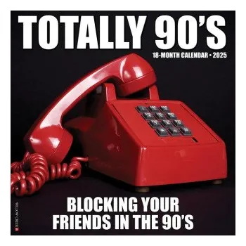 Kalendář Totally 90s 2026 12 X 12 Wall Calendar (EN)